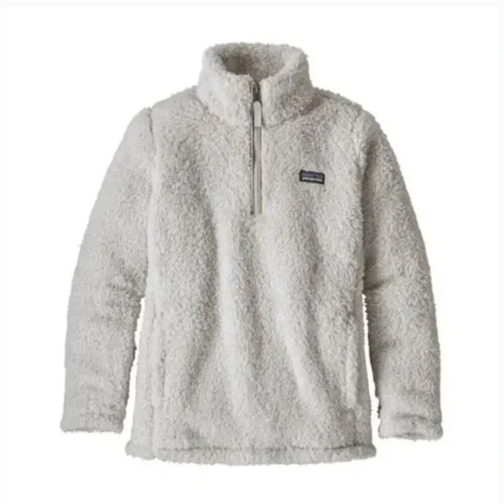 Patagonia Los Gatos Quarter Zip Fleece Pullover Big Kid Sweater size 14